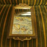 Glass Louis XVI 23x41cm