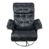 Authentic Söderbergs swivel lounge chair, made in Sweden - 1970s