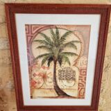 Wooden frame painting