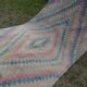 Tapis de couloir turc vintage 144x337 cm