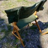 Set of 2 Praia Folding Chairs by Pier Giacomo Castiglioni for Gavina, Italy, 1960s