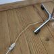 Lampadaire spirale chromé, design 70
