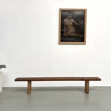 Modernist pine bench Circa 1950