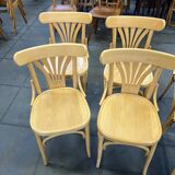 Set of 8 bistro chairs