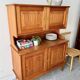 Mid Century Norwegian Pine Sideboard Cabinet by Einar Hjorthaas Møbelfabrik
