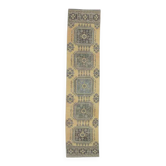 Tapis kilim en laine tissé à la main en Turquie 89x351