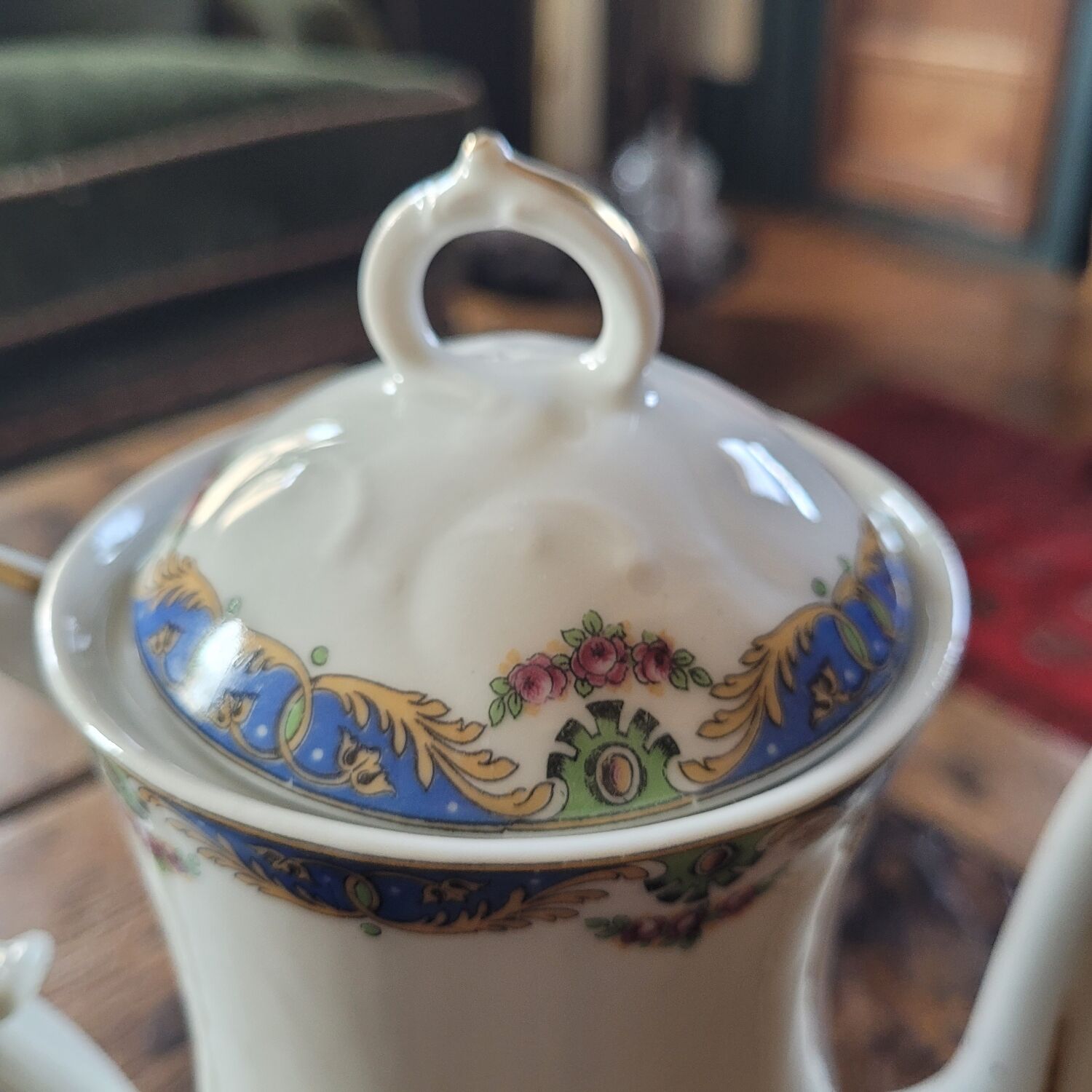 Duo Bernardaud Limoges B & Cie – Floral Decor – Circa 1900-1920