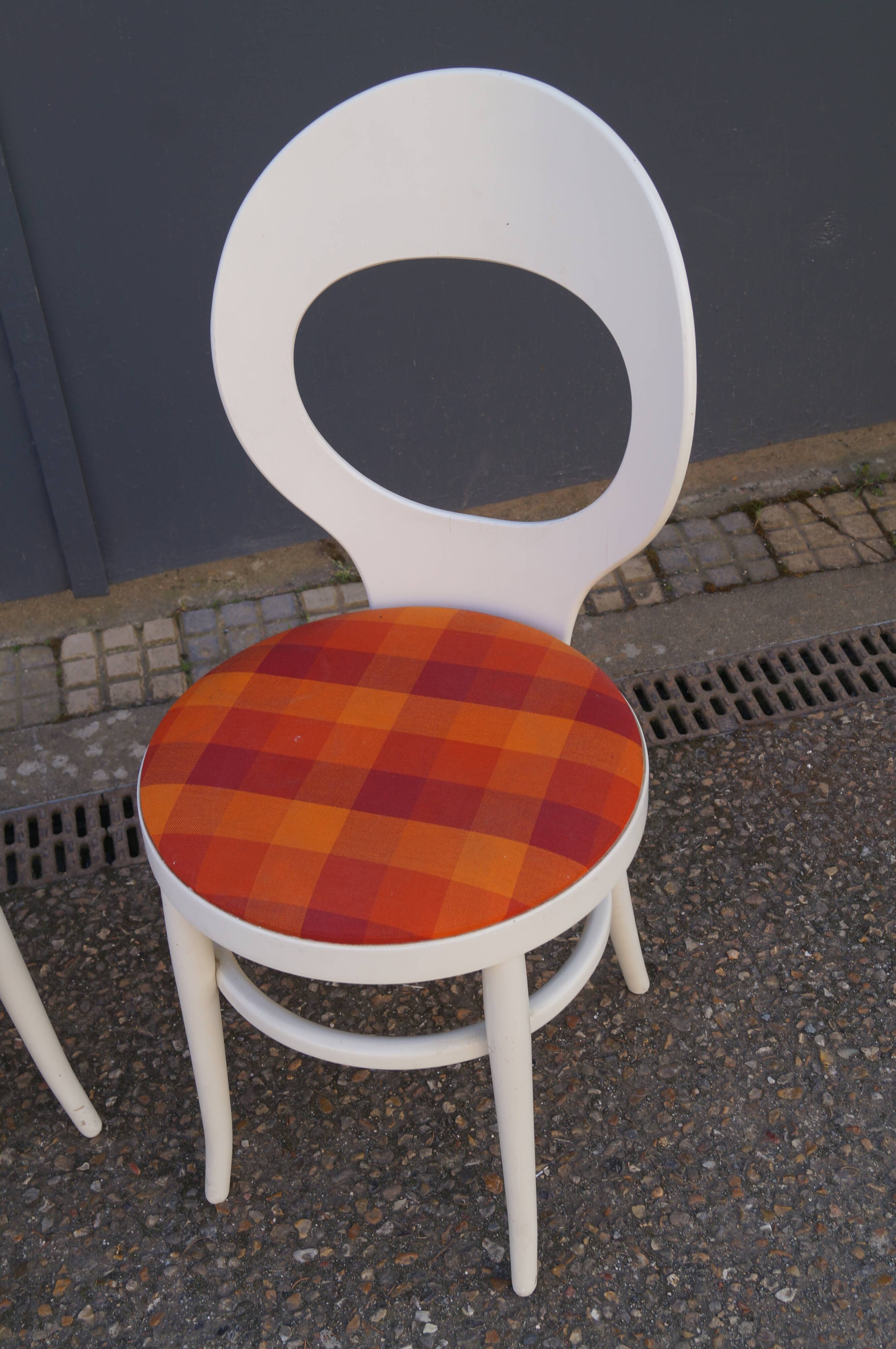 Pair of Baumann seagull chairs