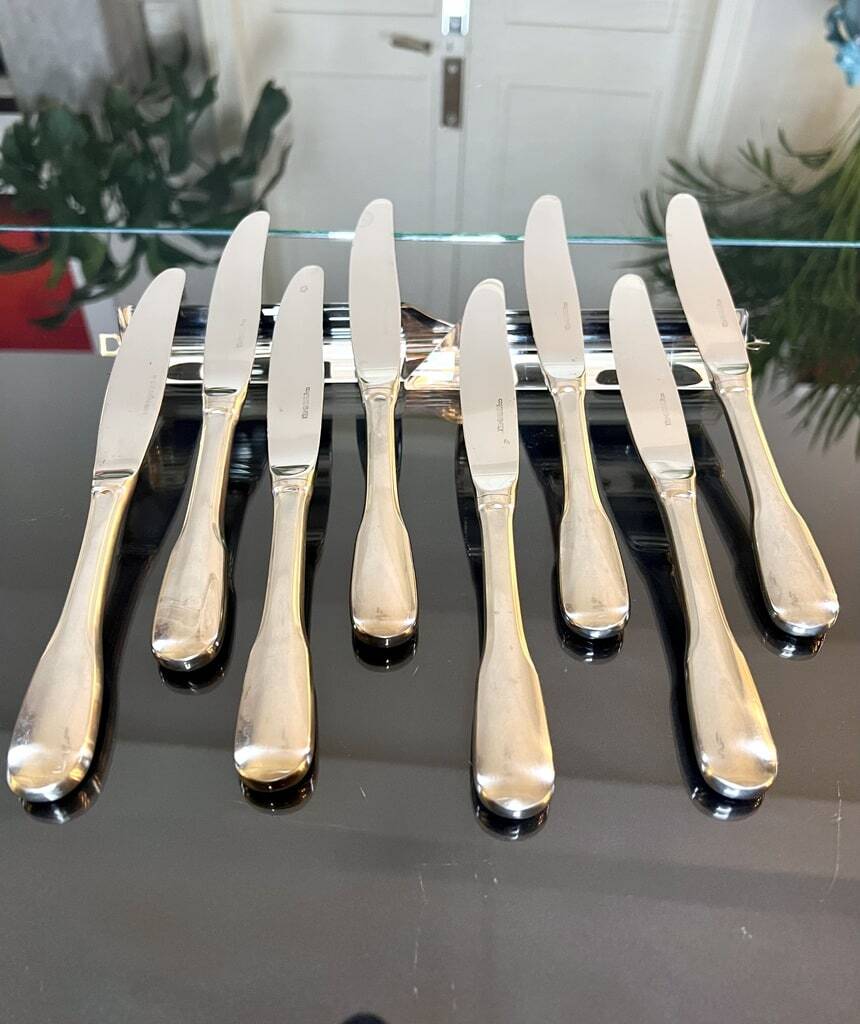 Vintage Knives - Stainless Steel - Old Cutlery - Tableware Service