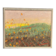Original Swedish Oil On Canvas – “Bryum Argenteum” By Bruno Wiklund – Dated 1985 – Vintage & Framed – 45 × 37 Cm (17.7" × 14.6")