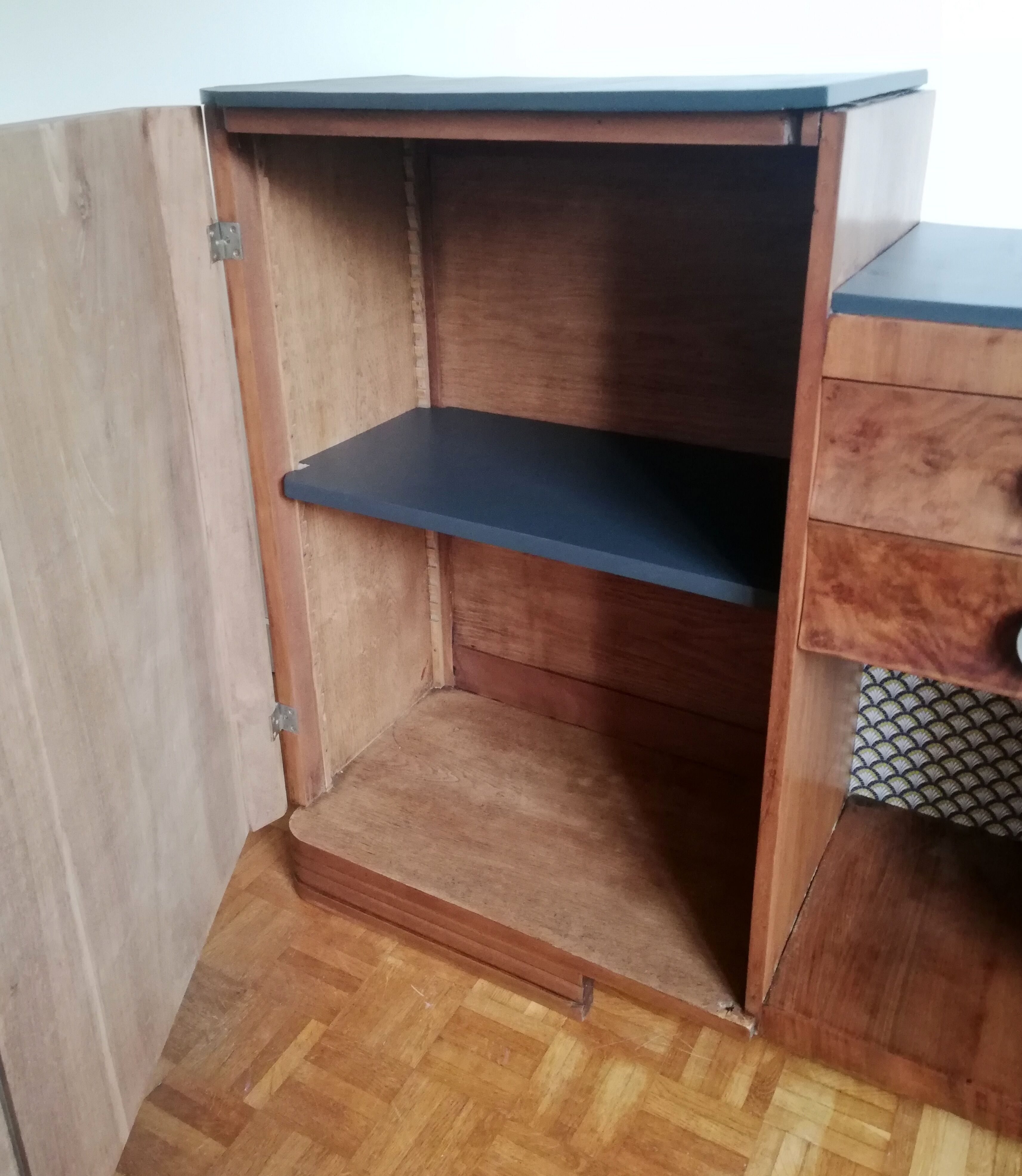 Asymmetrical art deco buffet