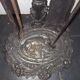 Antique cast iron fireplace set