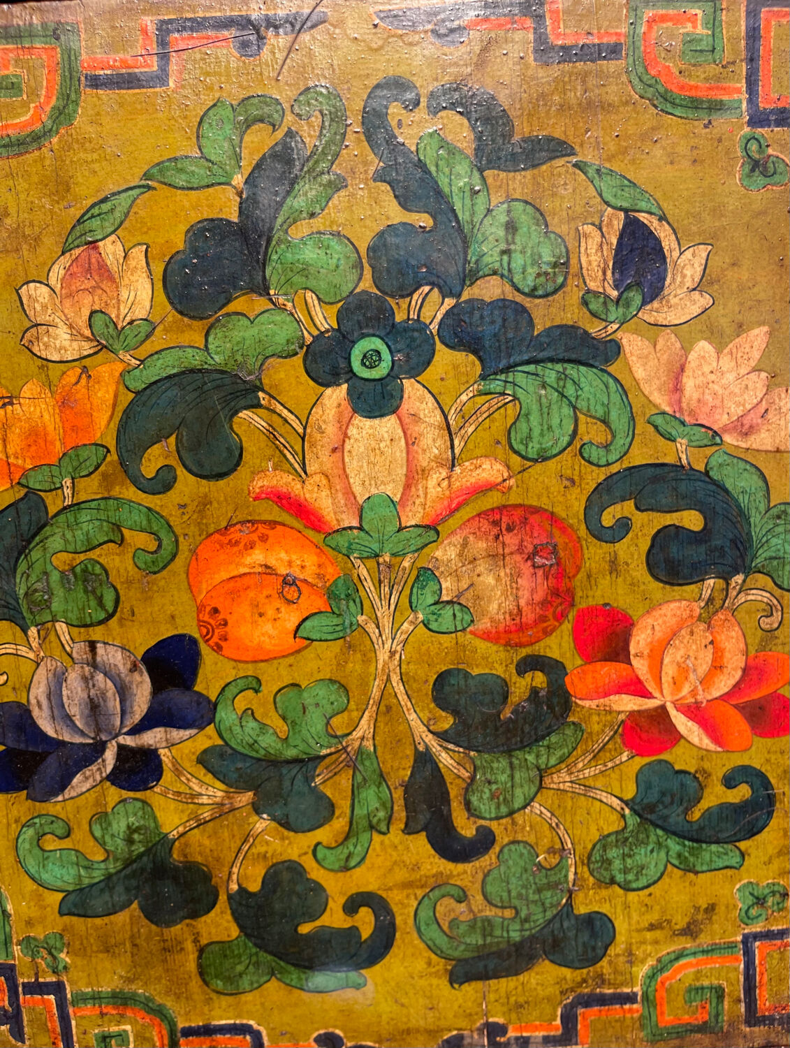 Buffet tibétain 4 portes.