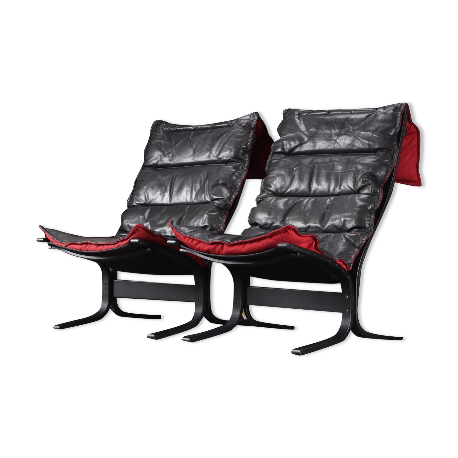 Ingmar Relling, pair of armchairs, Siesta model