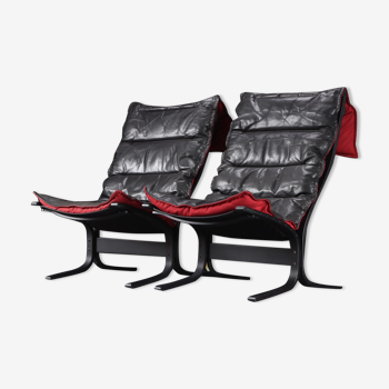 Ingmar Relling, pair of armchairs, Siesta model