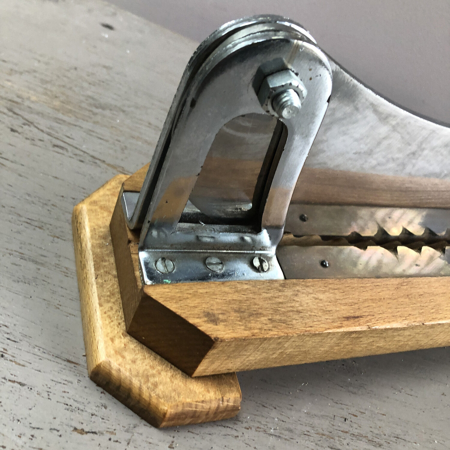 Antique bread cutters