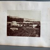 Photo around Genoa Villa Pallavicini XIXe Albumine