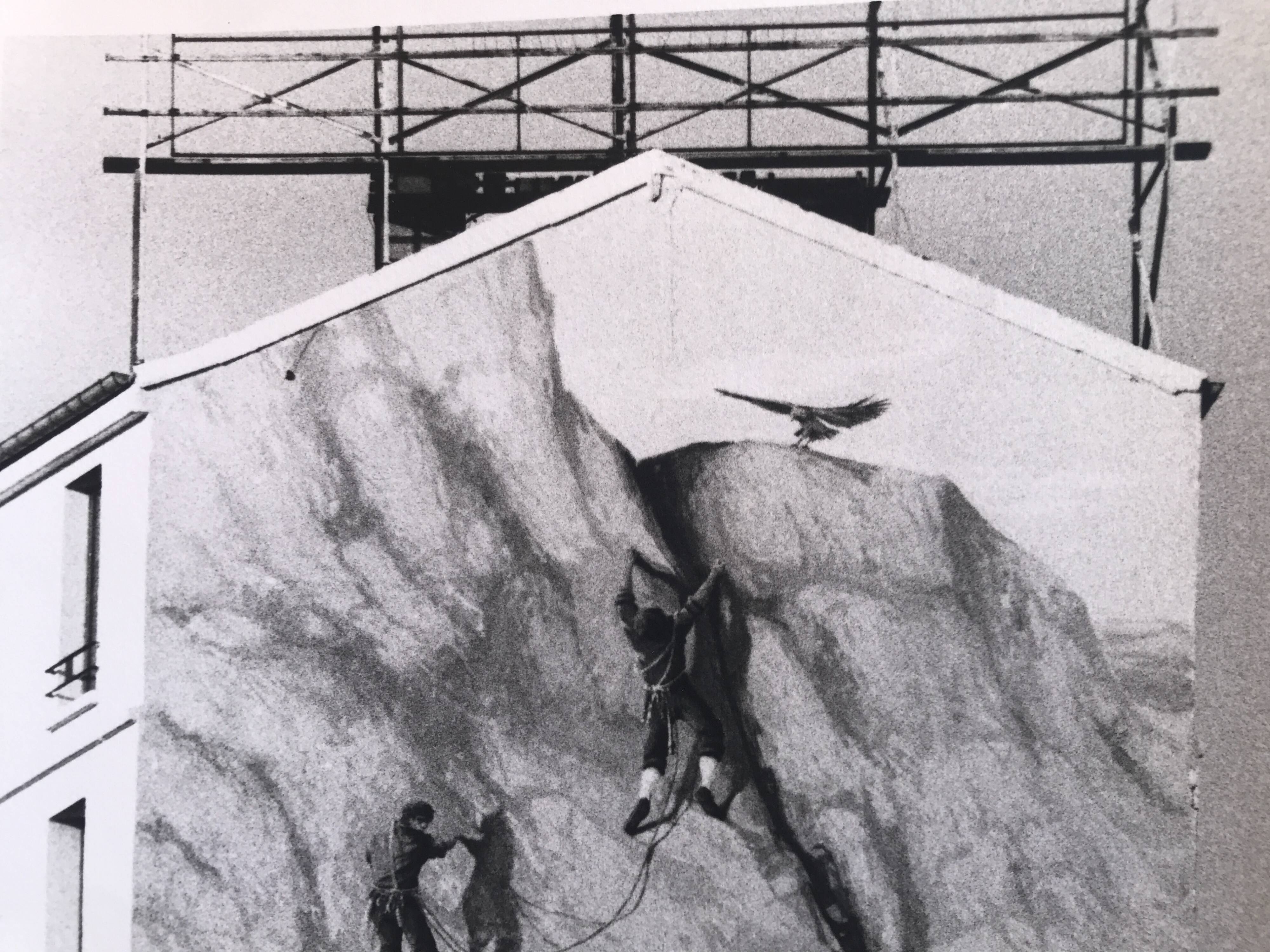 Rosine nusimovici, untitled (the black cow), 1987. black and white silver print