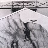 Rosine nusimovici, untitled (the black cow), 1987. black and white silver print