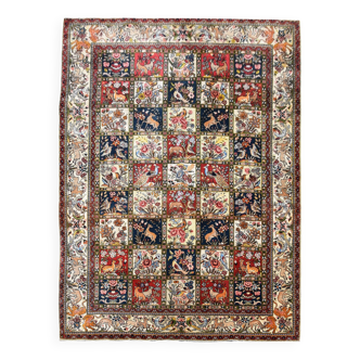 Oriental Persian Rug Iran Bakthiar Chaleshotor: 2.00 X 3.00 Meters - Handmade