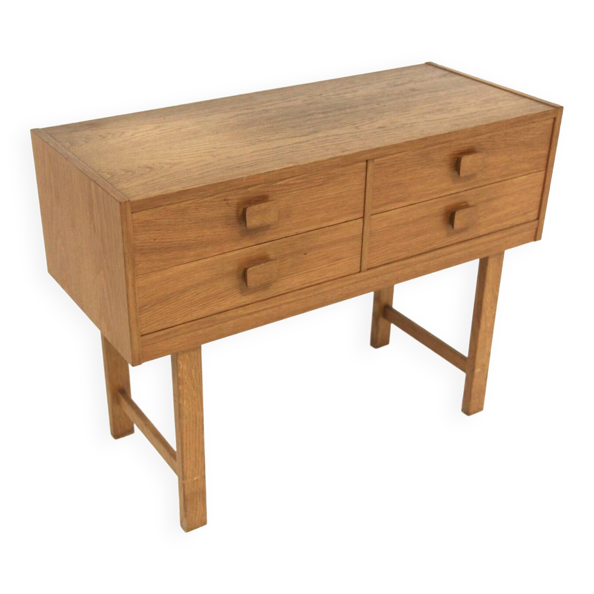 Scandinavian oak chest of drawers, Sweden, 1960