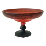 Coupe en pate de verre signé Shneider