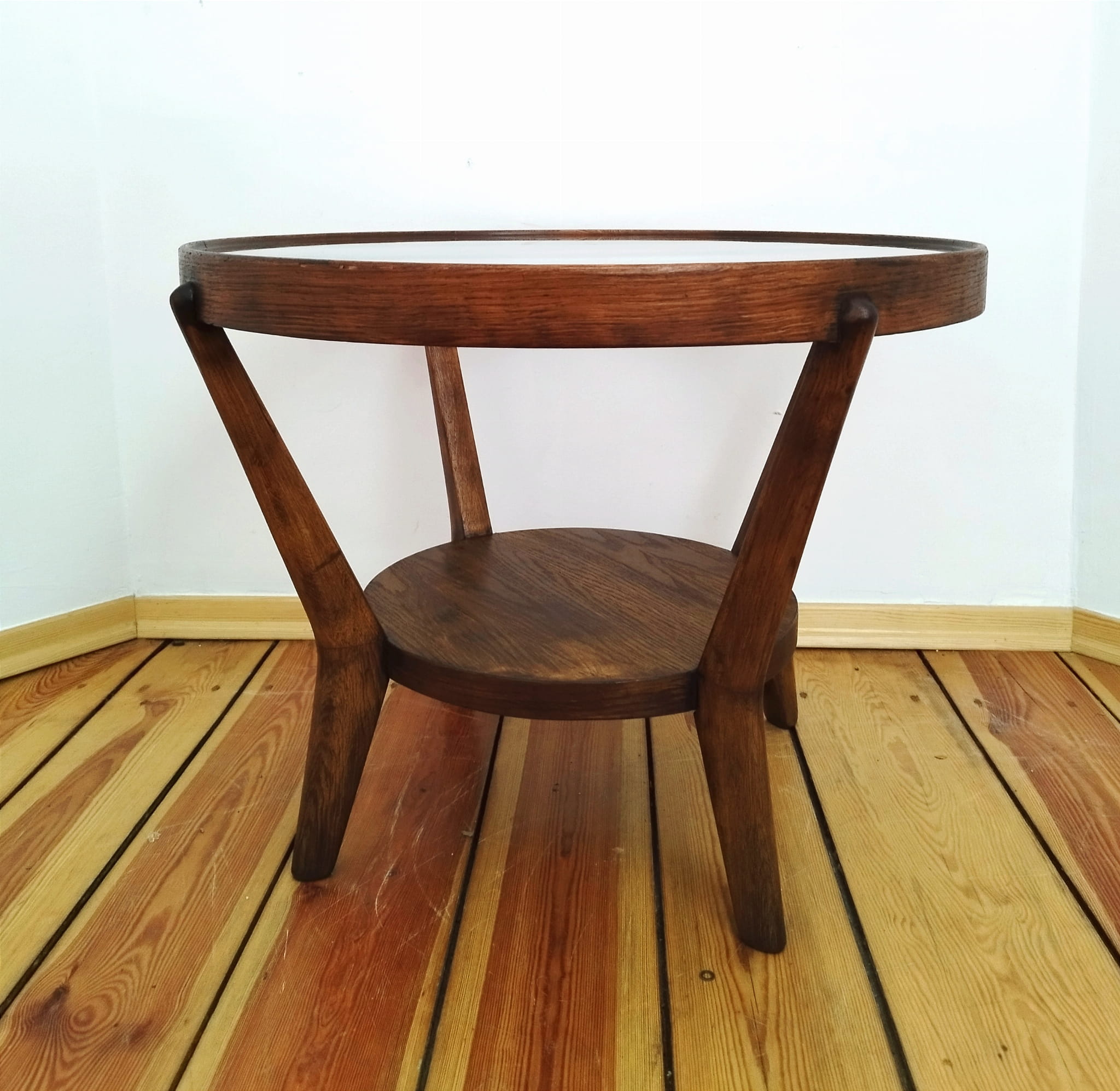 Coffee table design by K Kozelka & A Kropacek for Interier Praha Czechoslovakia 30s