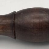 Vintage pepper mill in wood and silver, fisher silversmith 1937, italy