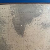 Planisphere of the naval hydrographic service