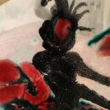 Ceramic plate signed bèly "dancing woman" no. 2