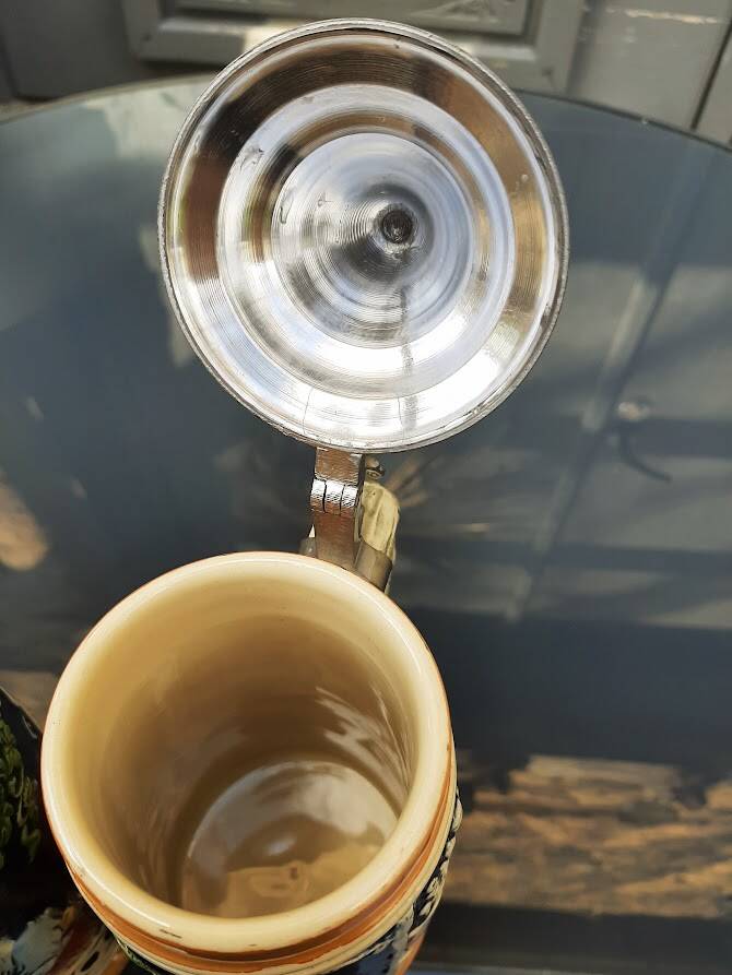 Old German beer mugs