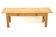 Minimalist oak bench, Sweden, 1960
