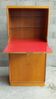 Bar work French formica red-pink and oak circa 40 Francisque Chaleyssin