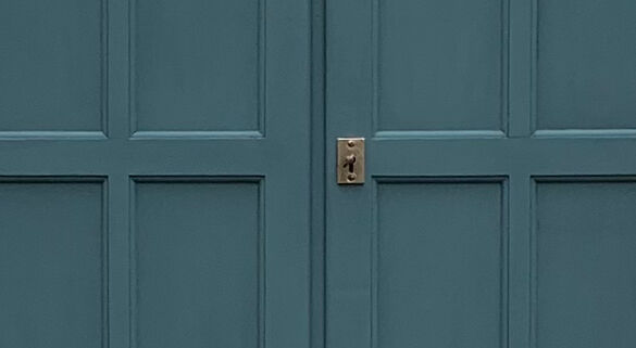 Parisian wardrobe art deco panel 1940