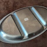 Metal compartment dish