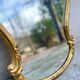 Golden wood mirror Vintage Louis XV style Baroque mirror