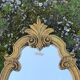 Vintage Louis XV style gilded mirror