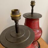 Lot Porcelain Lamps