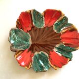 Colorful Vallauris ceramic dish
