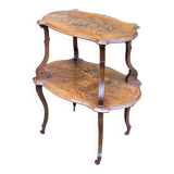 19th century solid wood serving cart