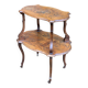19th-century solid wood dessert table