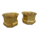 Brass set flower pots, pots