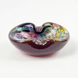 Tutti Frutti Murano Glass Ashtray or Bowl by Dino Martens for Aureliano Toso, Italy, 1950s