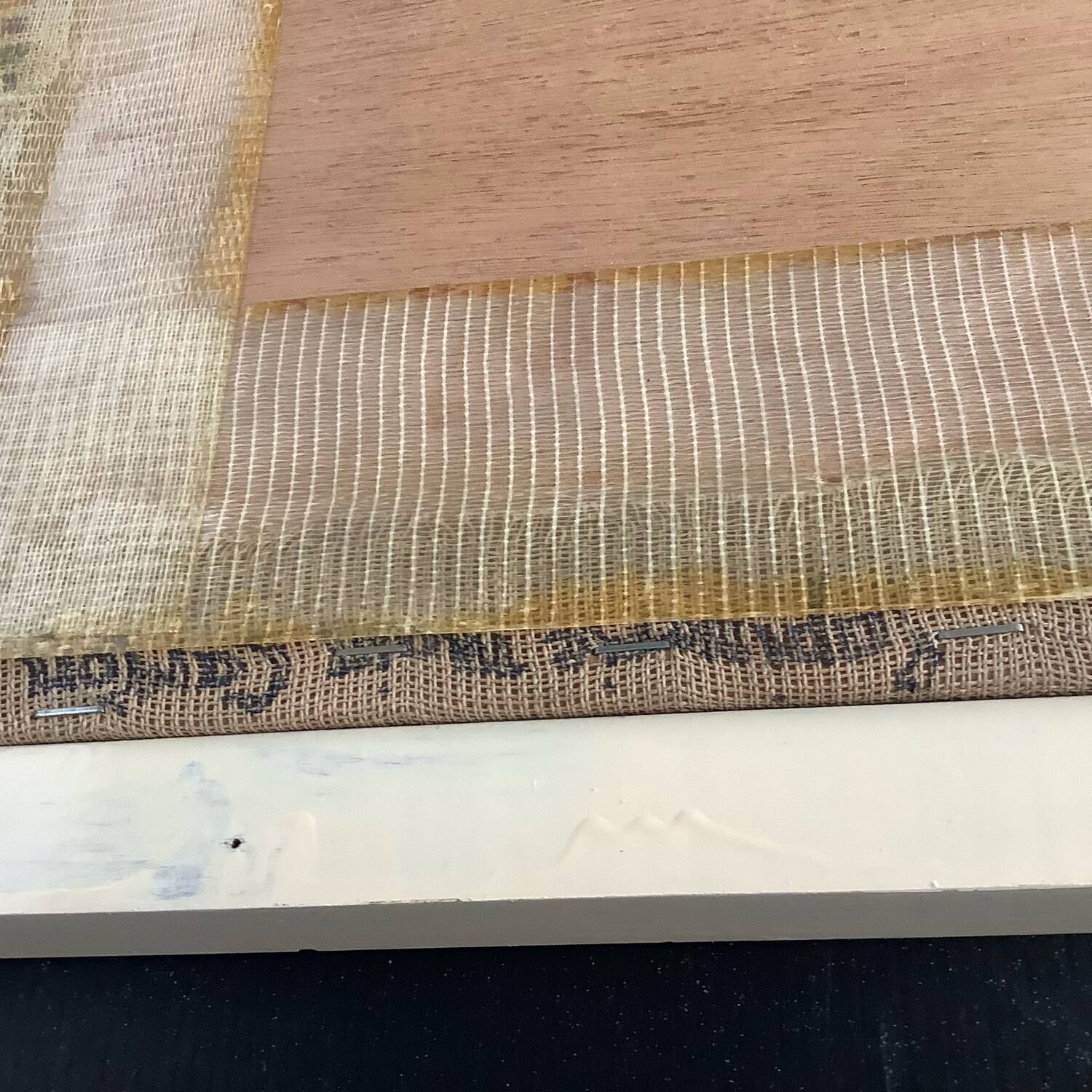 Tapestry Stars Butterflies 60's Dlg J. Lurcat Picard Le Doux France