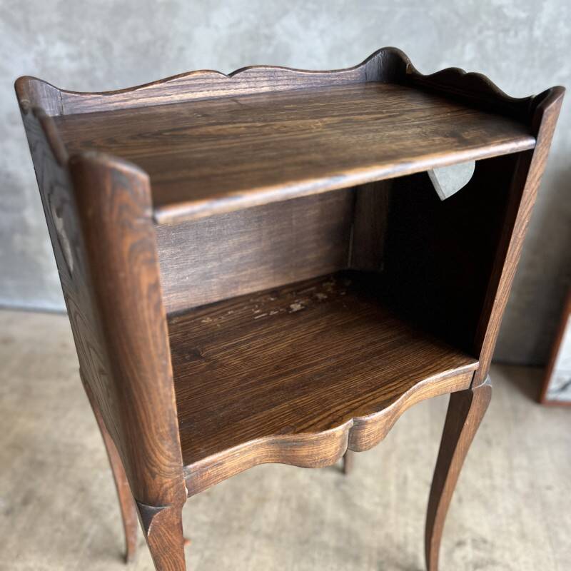 Antique bedside table