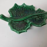 Leaf-shaped ceramic pocket emptier, Ferlay creation (Vallauris)