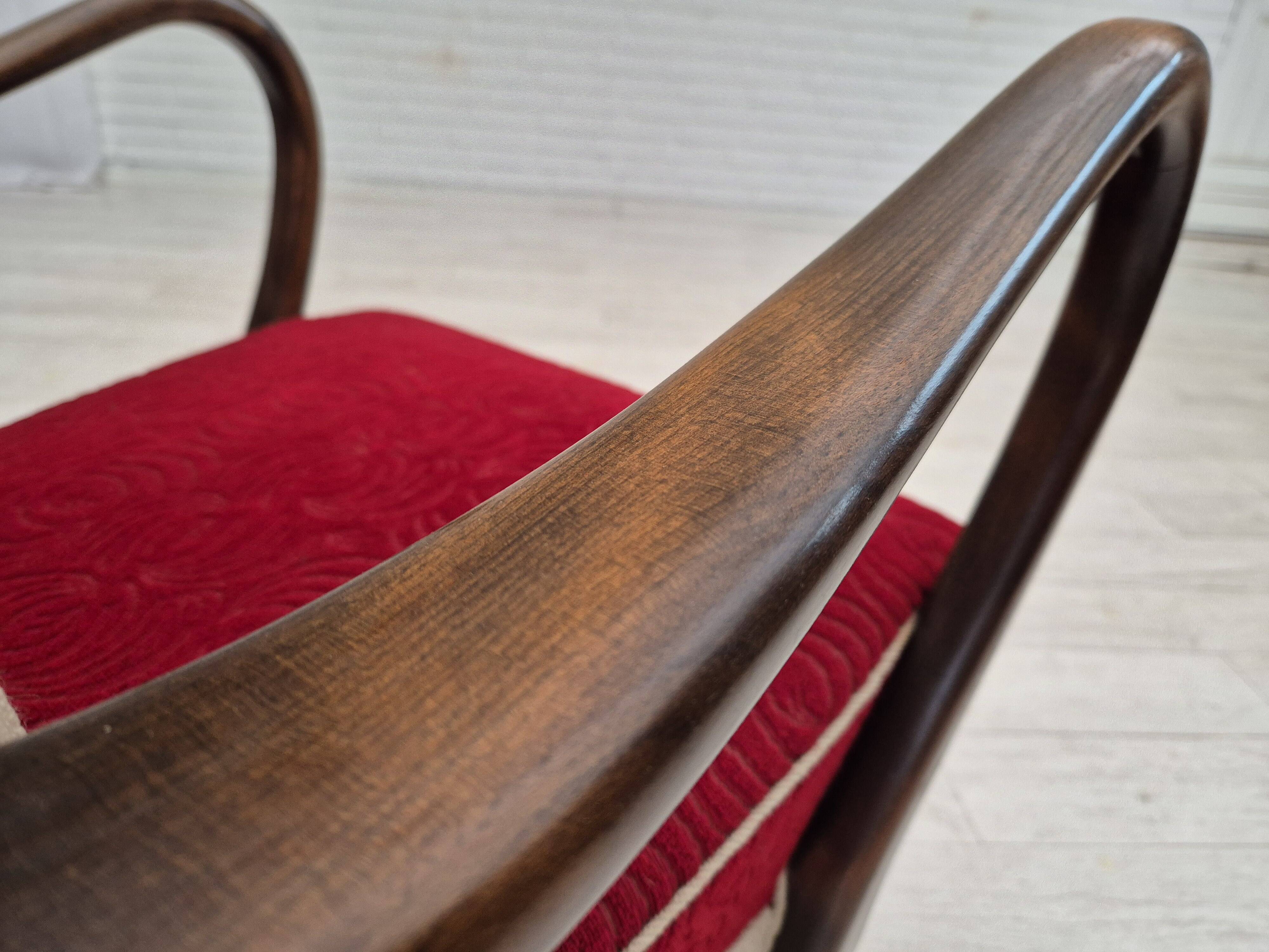 Années 1960, design danois par Alfred Christensen, fauteuil en état d'origine.