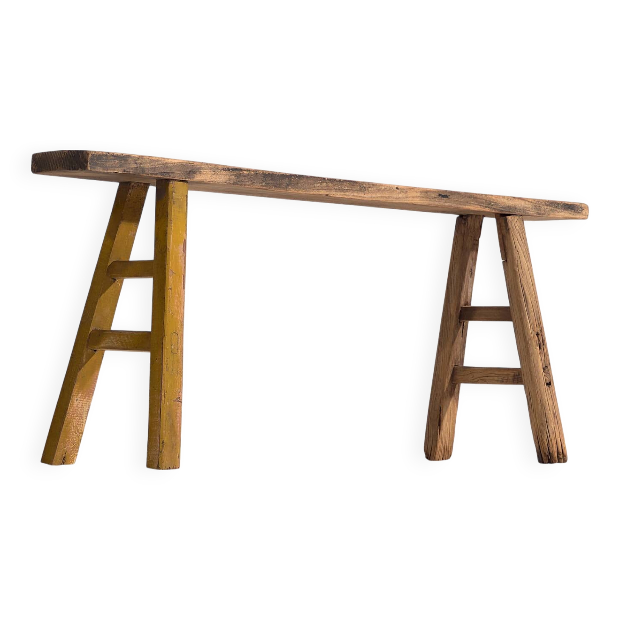 Bench for the foot of the bed, antique (c.1870) #72