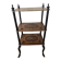 Side table, Napoleon III occasional table with 3 tiers in marquetry.