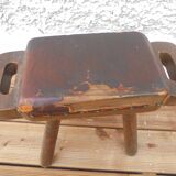Old wooden stool